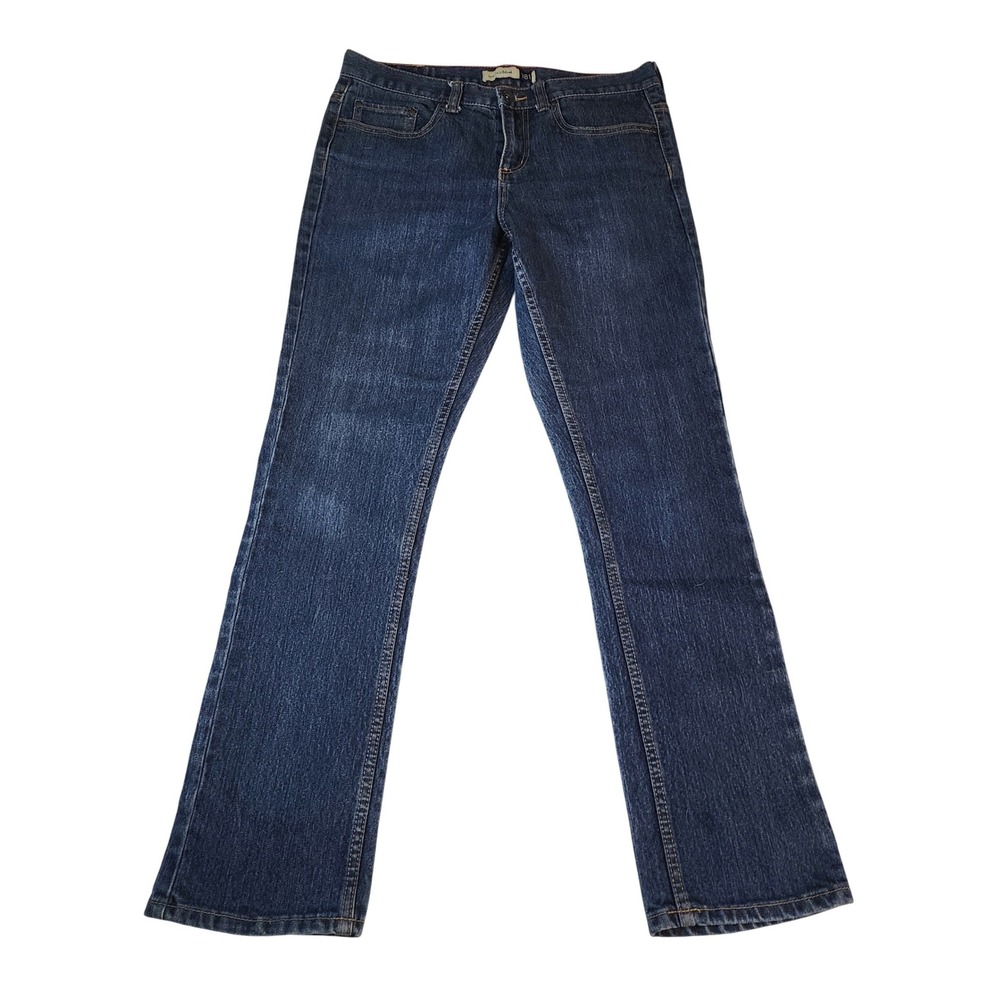 Anchor Blue Womens Skinny Jeans Dark Wash Stretch Denim Size 32x30